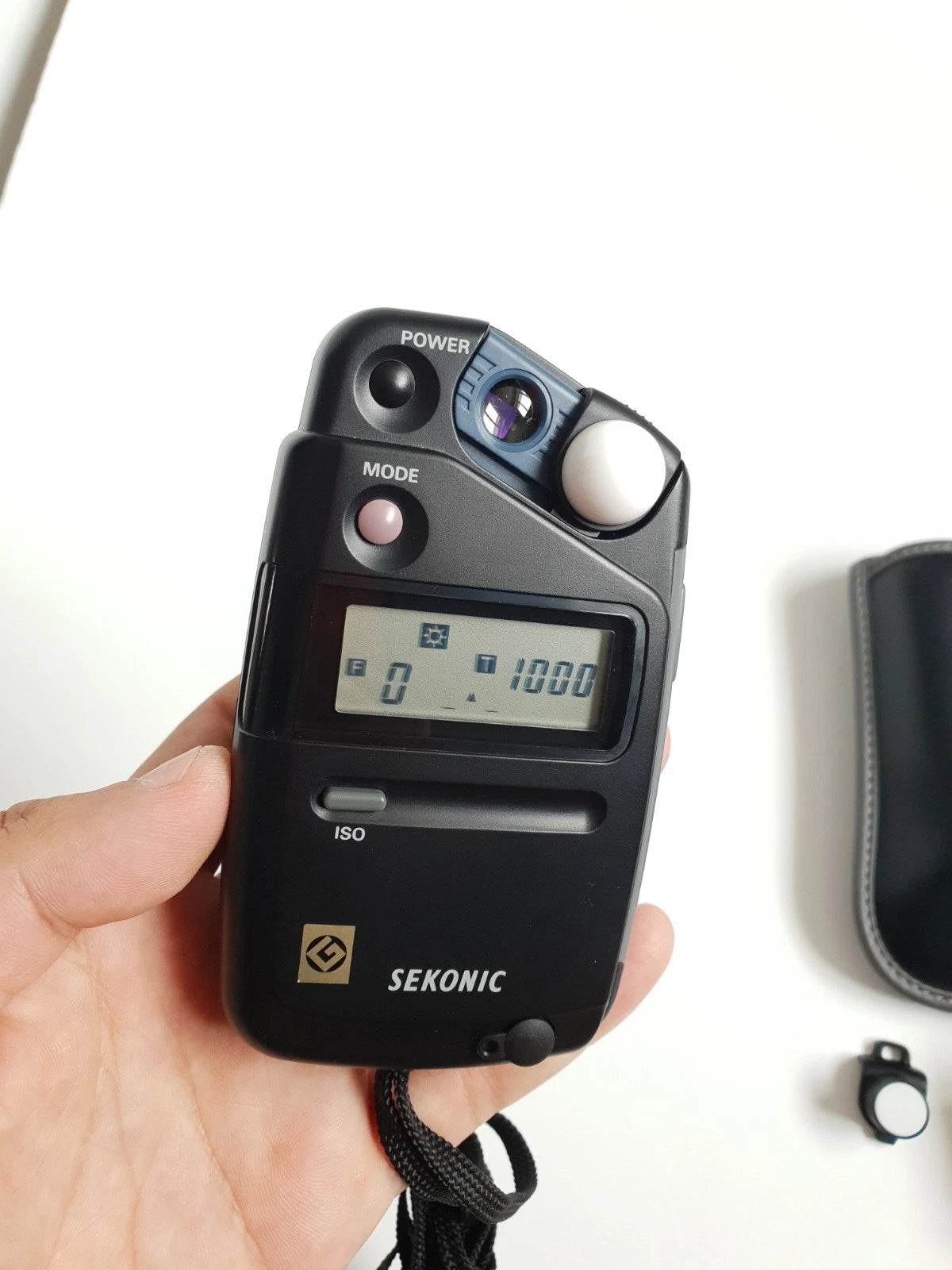 Sekonic Flashmate L308B Light Meter with Case and Lumidisc,  Preloved, Tested VGC