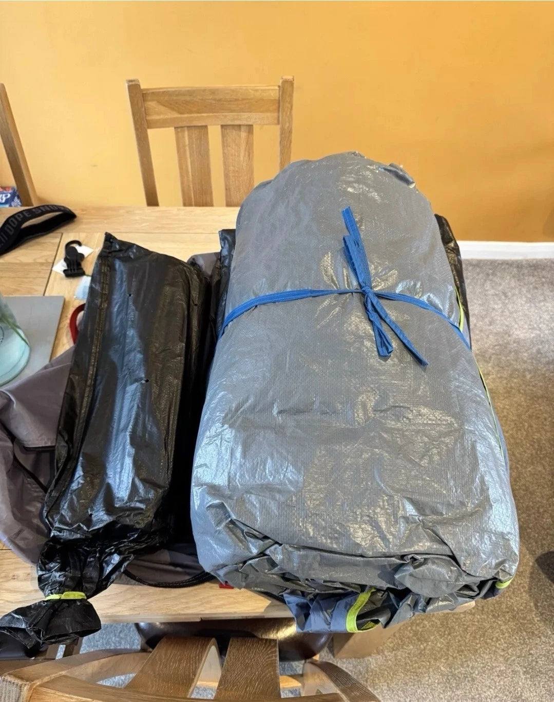 Coleman Vail 6 Person Family Tent - Grey, 4000+ Waterproof with Carry Case [Opened but unused]